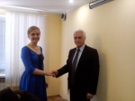 There was the doctoral thesis defence Kolos Kateryna
