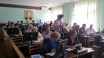 10th May, 2016. Experience Exchange of implementing of modern information technology at a seminar in Rivne